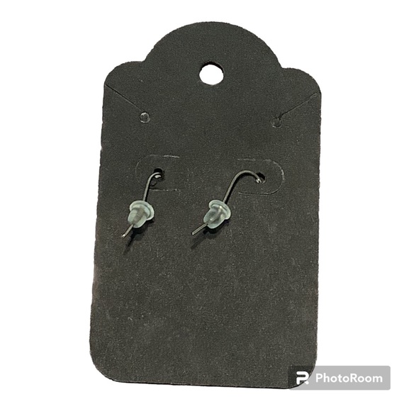 Round Alice in Wonderland Inspired Dangle -Literary Fantasy - Clock Earrings - Picture 4 of 6